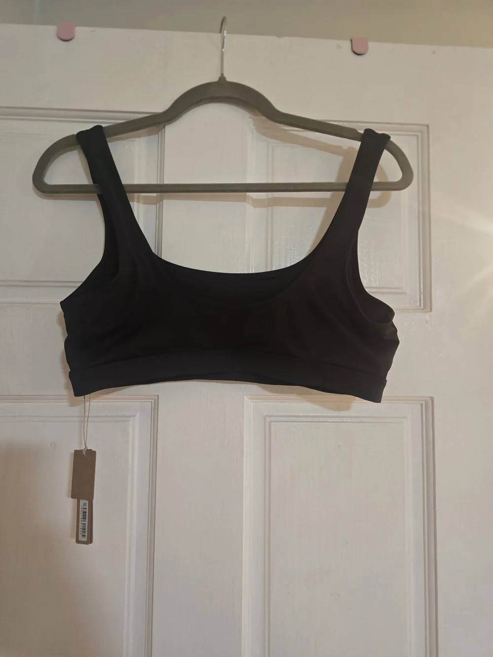 NWT SKIMS Recycled Swim Tank Bikini Top Only
